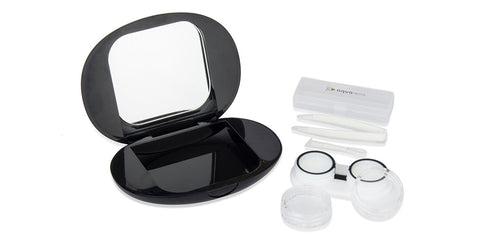 Black K1902 Designer Contact Lens Case