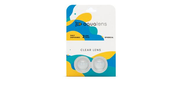 Aqualens Dailies (2 Lens/ Box)- Clear Contact Lenses Trial Box