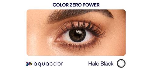 Aquacolor Monthly - Zero Power Color Contact Lenses (2 Lens/ Box)