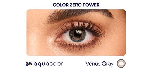 Aquacolor Monthly - Zero Power Color Contact Lenses (2 Lens/ Box)