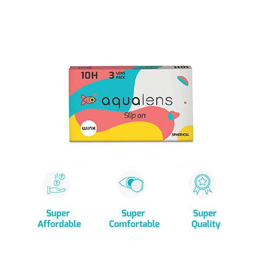 10H Clear Monthly Disposable Contact Lenses (3 Lens/ Box)