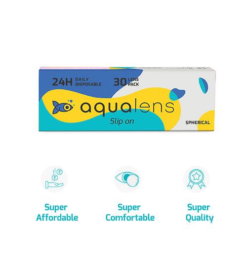 24H Clear Daily Contact Lenses - 30 Lens/ Box