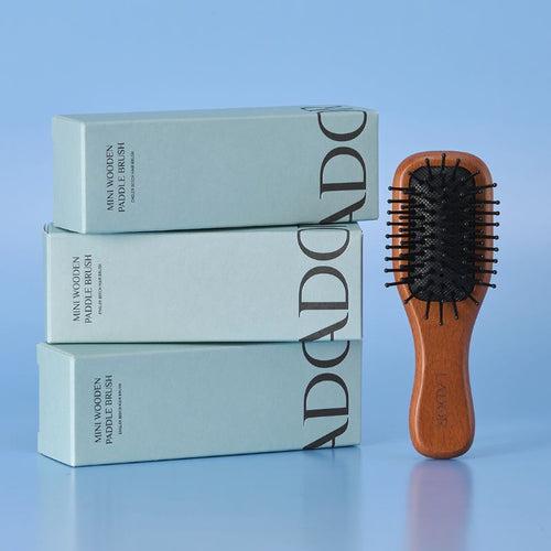 Lador Mini Wooden Paddle Brush