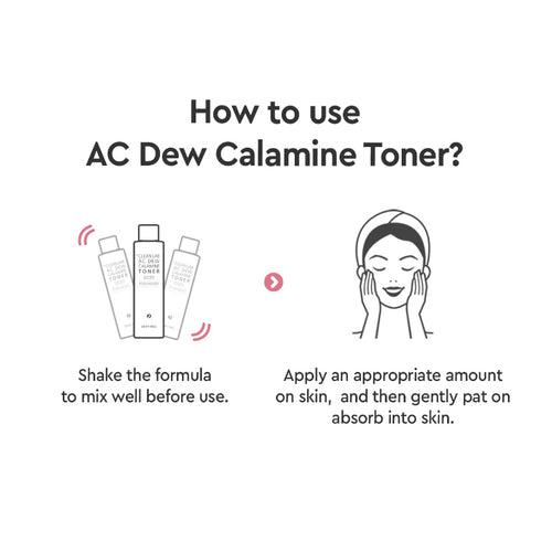 Dewytree The Clean Lab AC Dew Calamine Toner