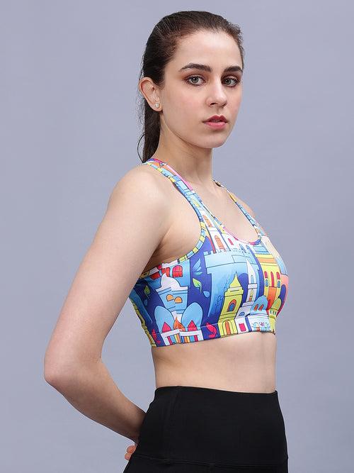 CITY MOSAIC Sports Bra