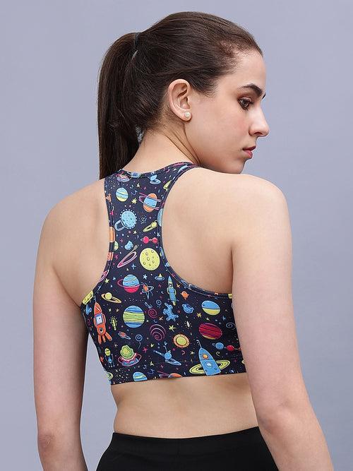 COSMIC ODDYSSEY Sports Bra