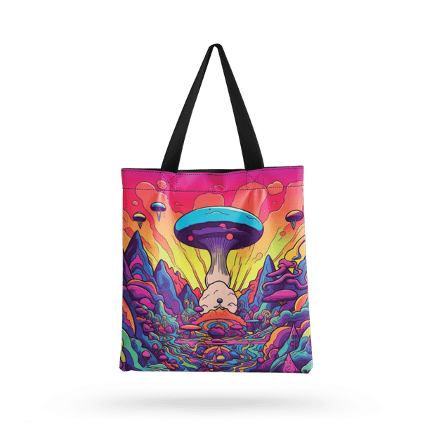 KOLA  all over printed  Tote Bag with zipper