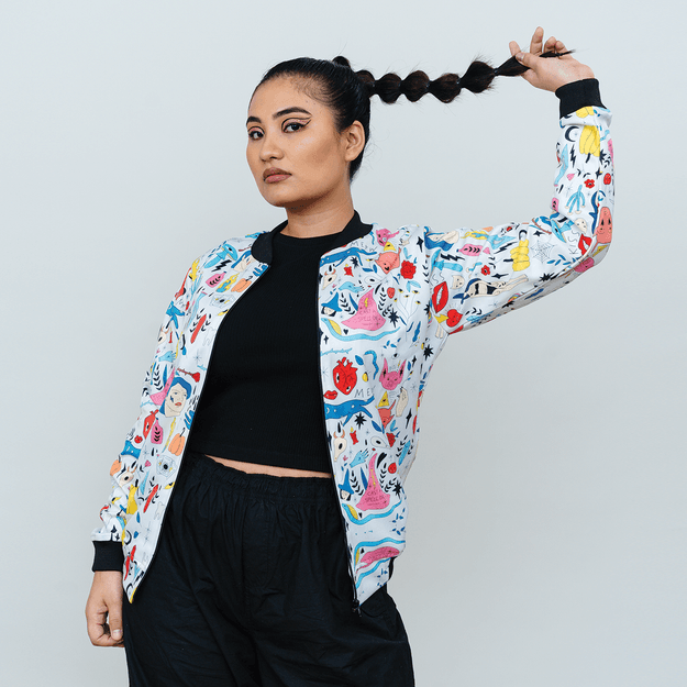 MAGIC TRIBE Bomber Jacket