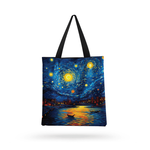 A Fool's Moon all over printed  Tote Bag with zipper