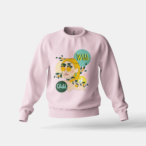 Wild Child Unisex Cotton Sweatshirts