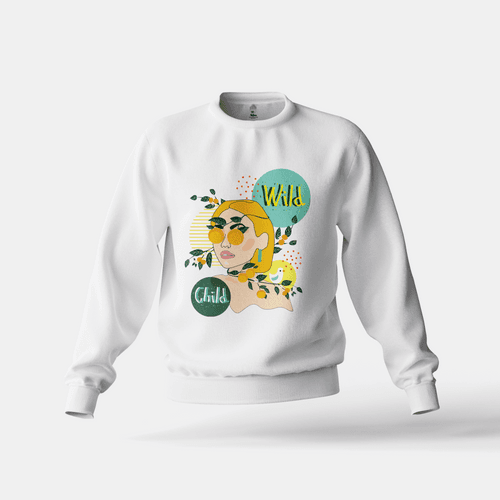 Wild Child Unisex Cotton Sweatshirts