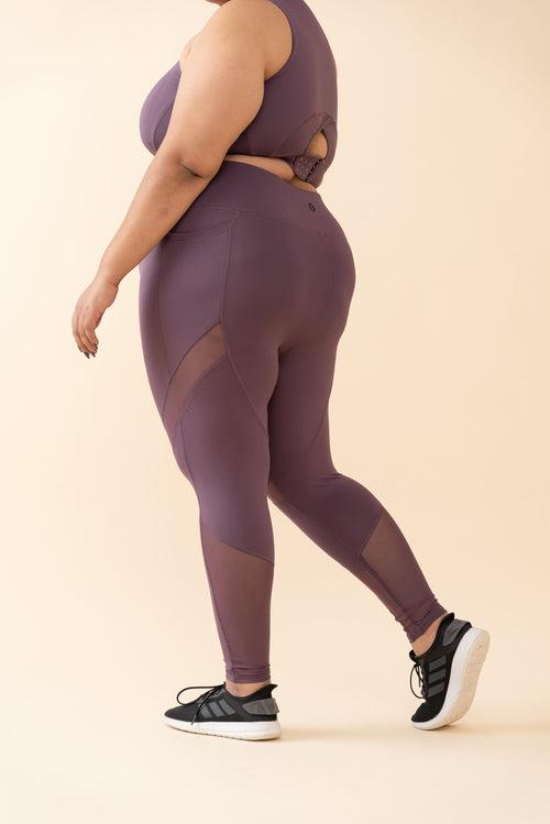 Vent it Out Legging: Purple Haze