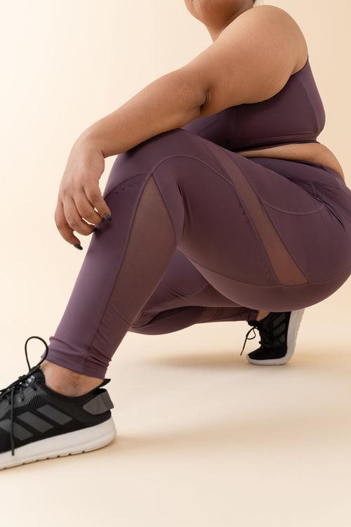 Vent it Out Legging: Purple Haze