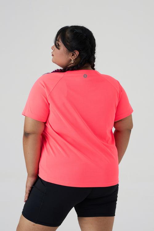 EaseFlo Tee: Sunset Orange