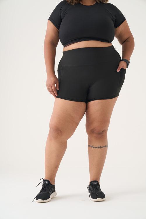 BootyBoost Shorts: Black