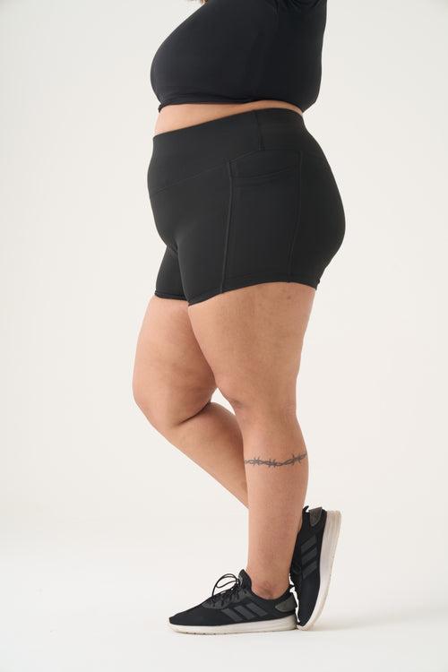 BootyBoost Shorts: Black