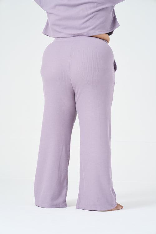 Me Time Lounge Pants: Lilac