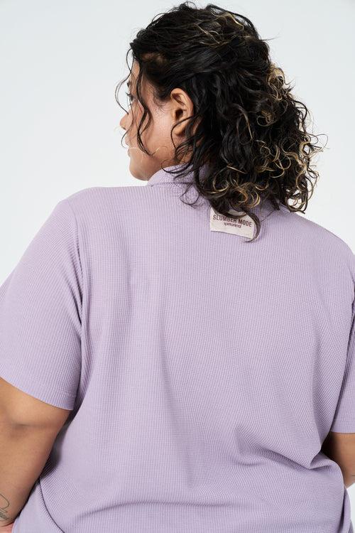 Me Time Lounge Shirt: Lilac