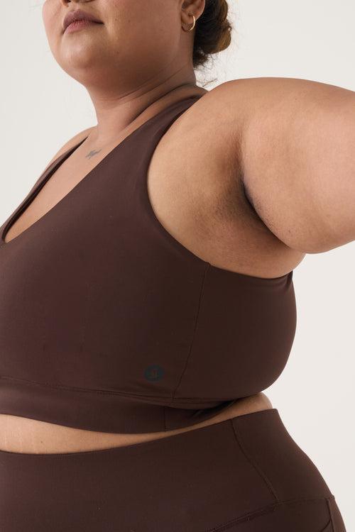 CrossMotion Bra: Mocha