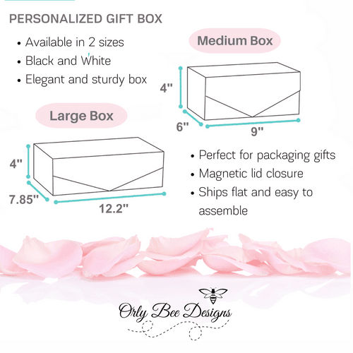 Gift Box - Personalized White Gift Box