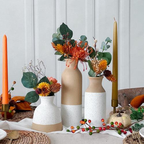 Modern Farmhouse Vase Décor - Set of 3