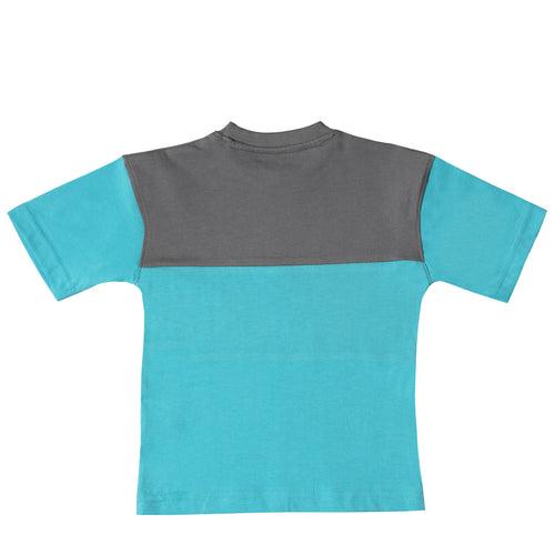 Boys Multicolor Sports Print T-shirt