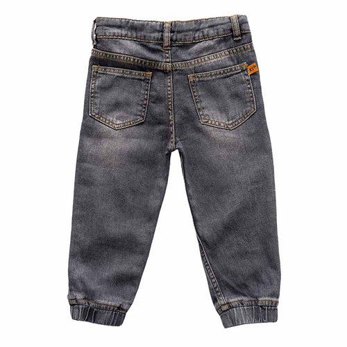 Boys Grey Denim Comfort fit Joggers