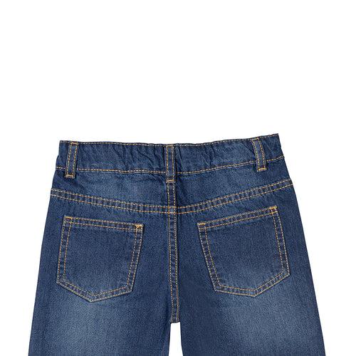 Boys Blue Straight Fit Jeans