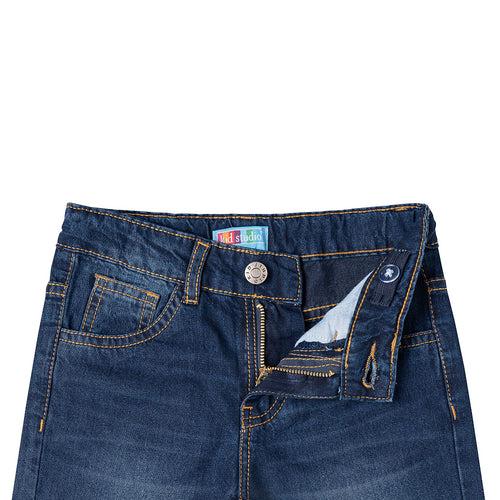 Boys Blue Straight Fit Jeans