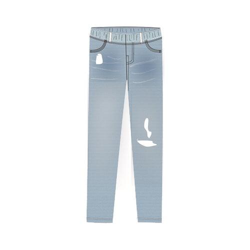 Girls Jeggings with stretch for comfort, Light Blue