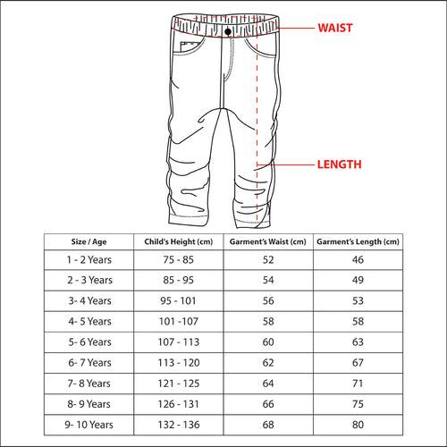 Boys Grey Denim Comfort fit Joggers