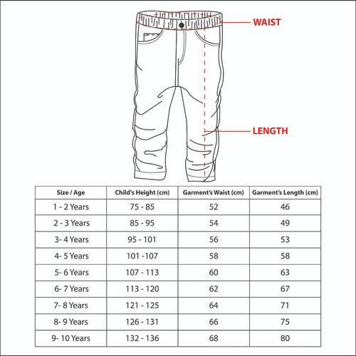 Boys Khaki Regular Fit Trouser