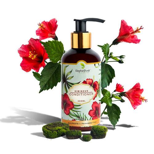 Natural Hibiscus Conditioner- Sulphur and Paraben FREE