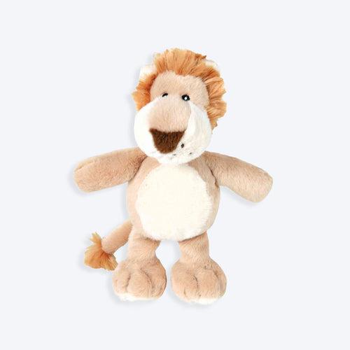 Trixie Lion With Sound Plush Toy For Dog - Brown & Cream - 22 cm