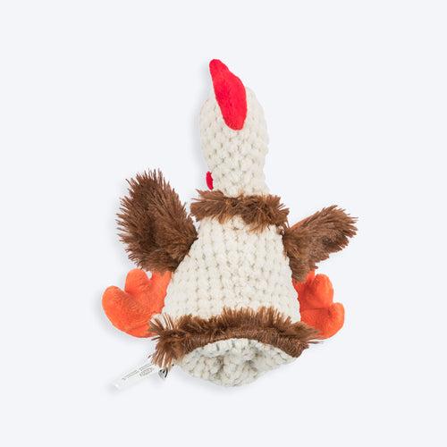 Trixie Rooster With Sound Plush Toy For Dog - White - 22 cm