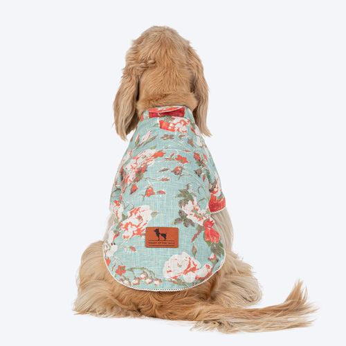 HUFT Printed Shirt For Dog - Multicolour