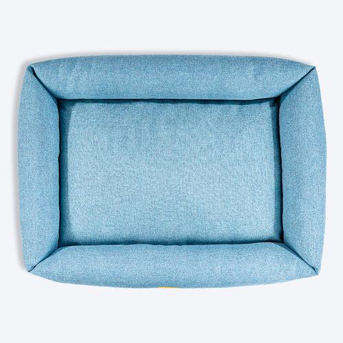 TLC Nesting Nook Bed For Dog - Aqua Blue