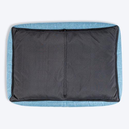 TLC Nesting Nook Bed For Dog - Aqua Blue