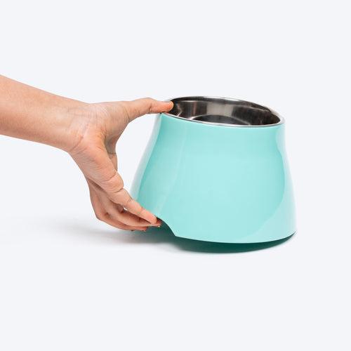 HUFT Elevated Bowl For Dogs & Cats - Aqua