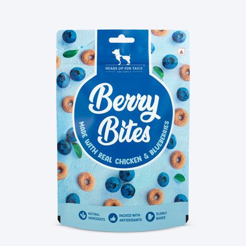 HUFT Berry Bites - Chicken & Blueberry Treats For Dogs - 140 g