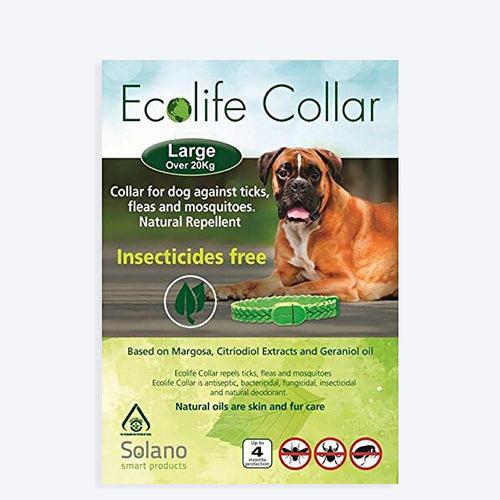 Ecolife Tick & Flea Collar for Large Dogs (Over 20 kg)