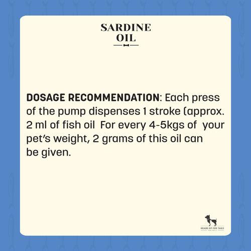 HUFT Sardine Oil for Dogs and Cats - 200 ml