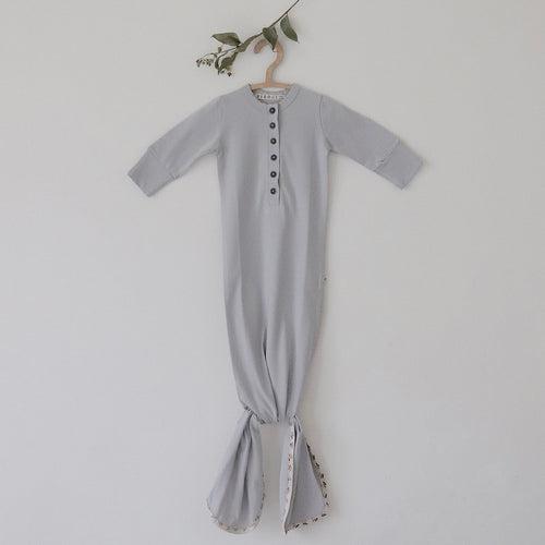 100% Organic Cotton Knotted Gown