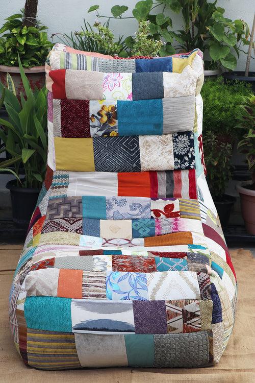 All In One Patchwork Bean Chair