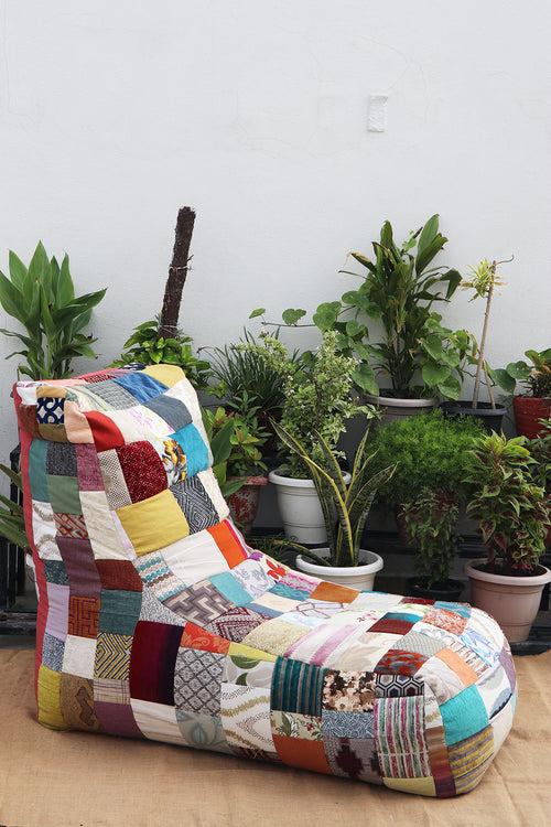 All In One Patchwork Bean Chair