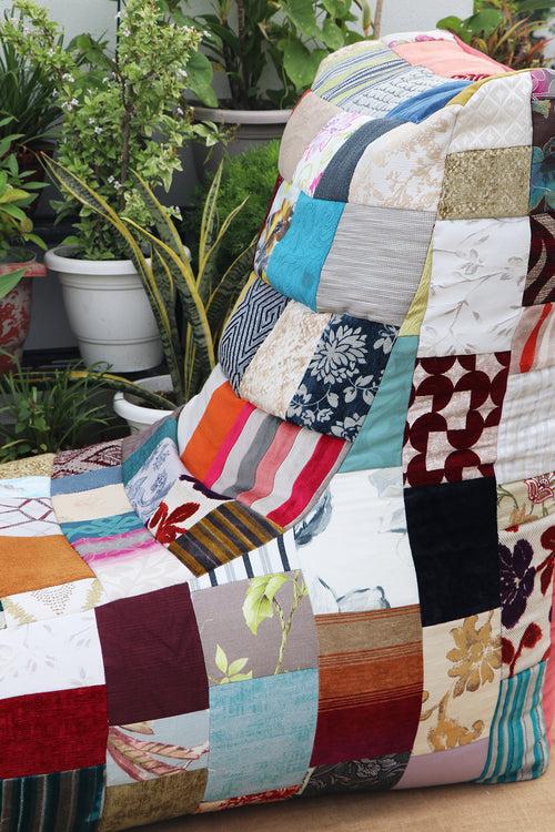 All In One Patchwork Bean Chair