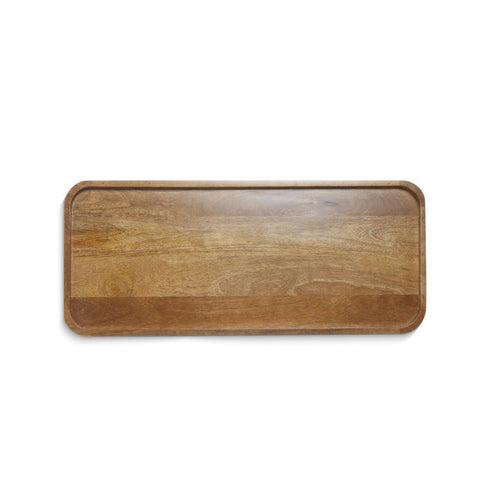 Cocoa- Handcrafted High-rise Wooden Platter