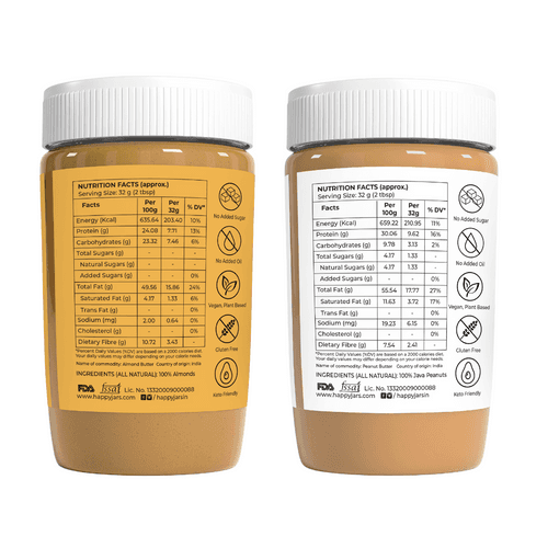 Ultimate Keto Saver Pack - Unsweetened Peanut Butter & Almond Butter, High Protein, Sugar-Free