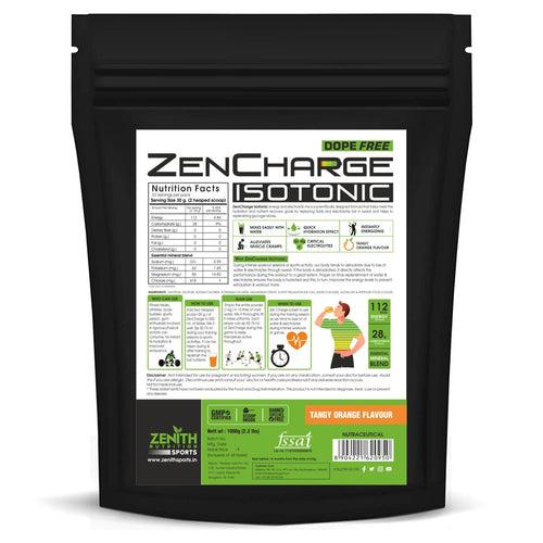 Zenith Sports ZenCharge Isotonic Energy Drink | Dope Free - 1 kg / 2.2 lbs