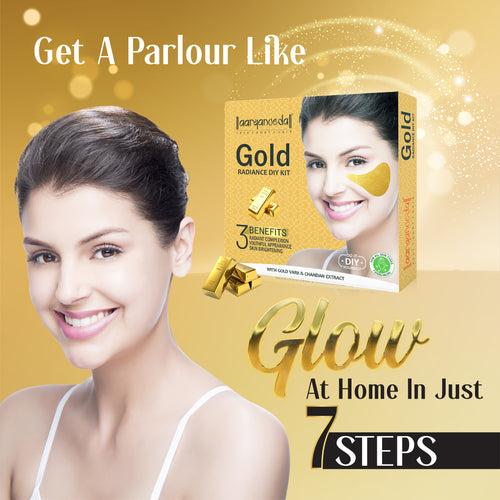 Gold Radiance DIY Kit - 45 ml ( Pack of 3 )